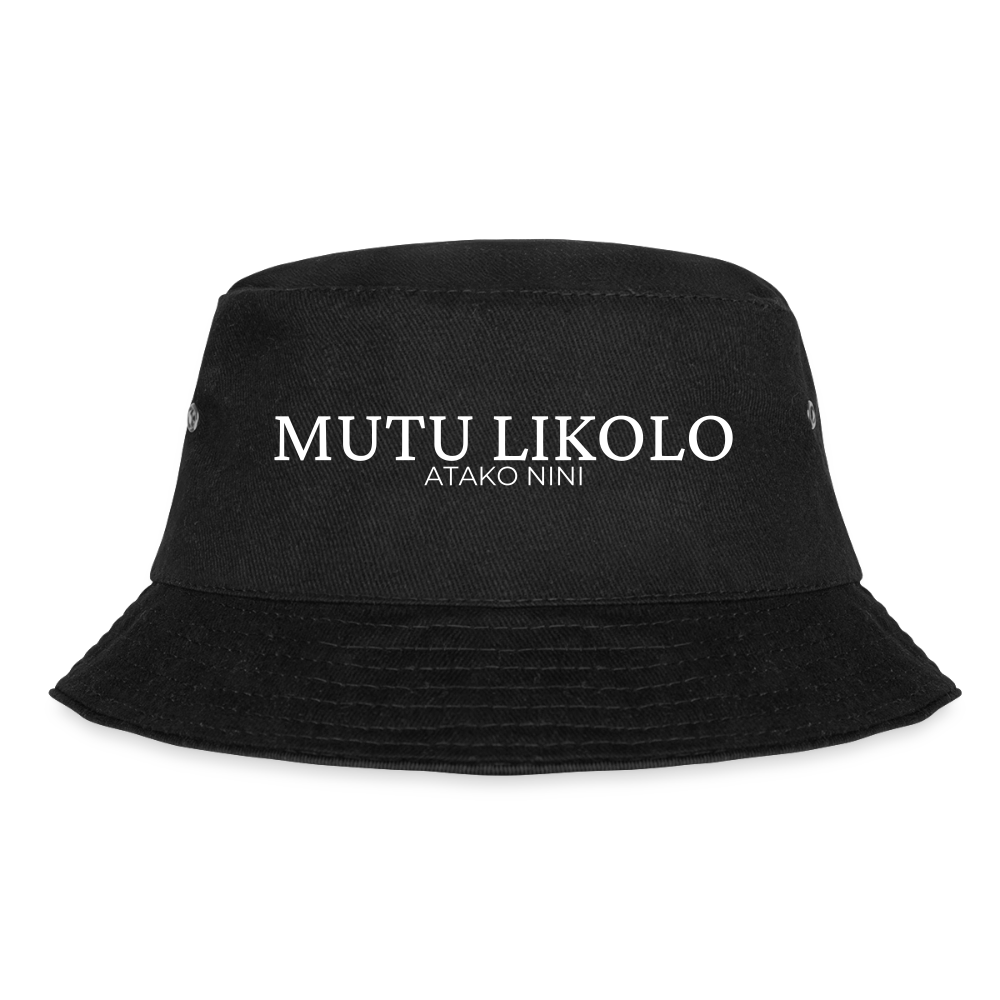 Modèle du catalogue : bob noir Mutu Likolo / Atako Nini